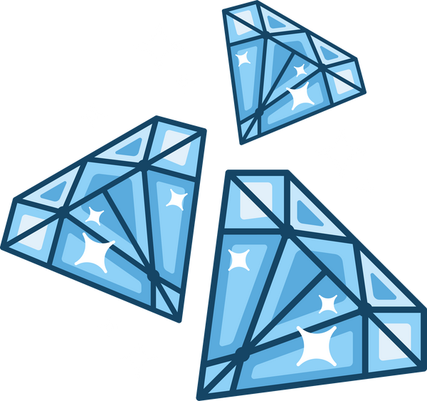 Diamond Gemstones Illustration